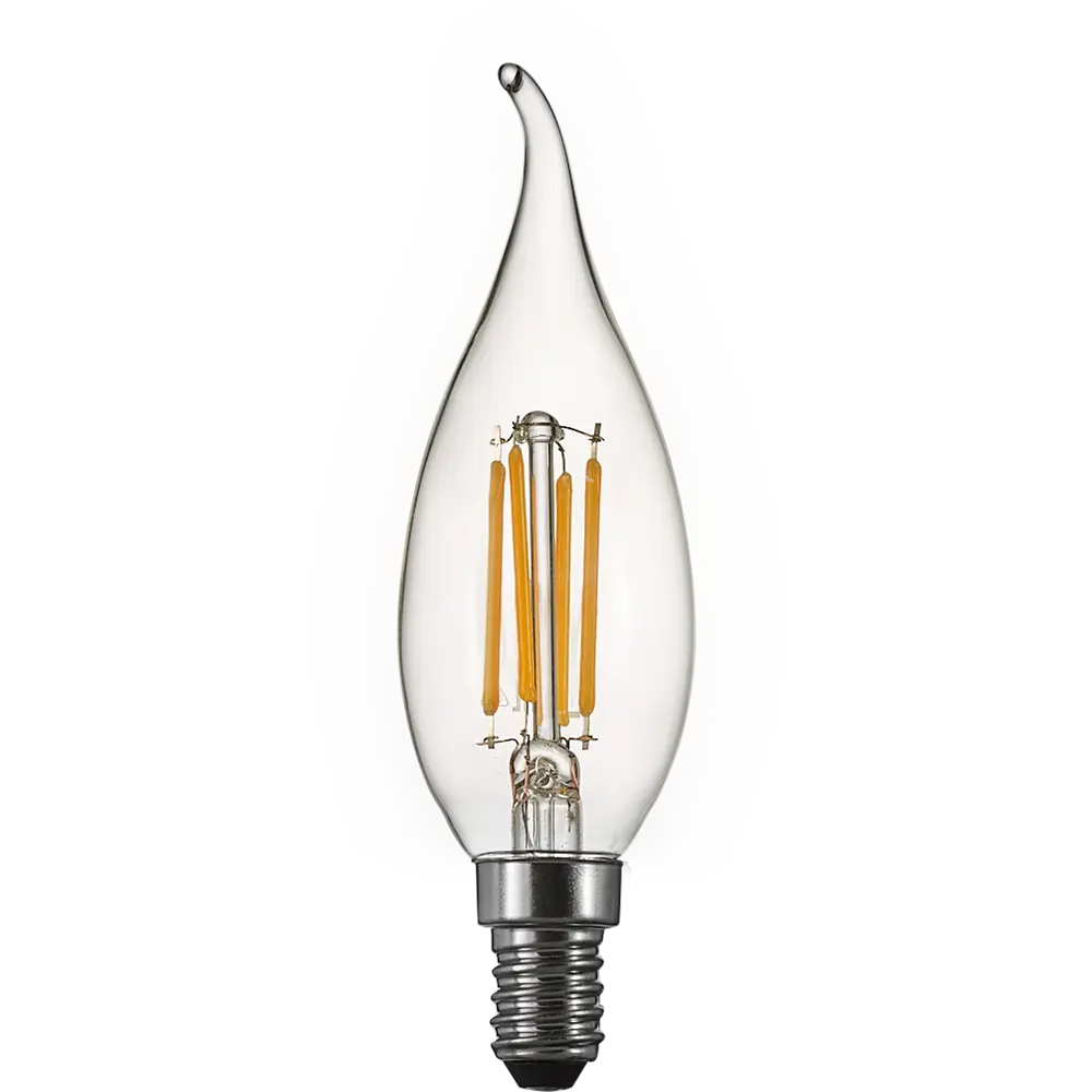 OSRAM Филаментная лампа E14 свеча 5Вт теплый белый свет 85306974 STLM-0931823 - Вид №1