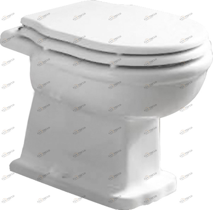 Унитаз приставной BelBagno BOHEME вертикальный выпуск Приставной унитаз напольный Белый BELBAGNO Boheme Китай