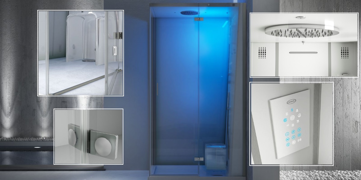 Паровая кабина Cloud 140 Home Spa 9448-315A Sx Jacuzzi 9448315ASX - Вид №1