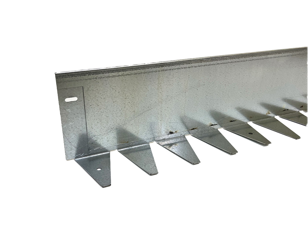 Металлический бордюр 1200*100*70*1,5 компл ГеоПластБорд GPBST-04 - Вид №2