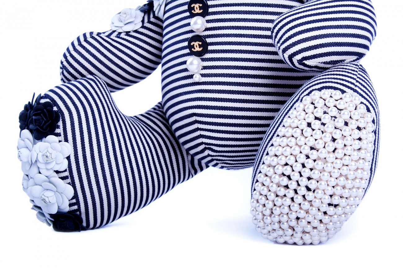 Мягкая игрушка от Шанель GOLDY BEARS МЕДВЕДИ 010970 Черный;белый  - Вид №2