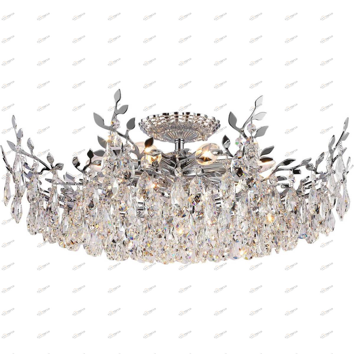 Потолочная люстра Stilfort Sofia 1031/09/08C STILFORT ДИЗАЙНЕРСКИЕ, SOFIA 00-3888524 Прозрачный;хром 