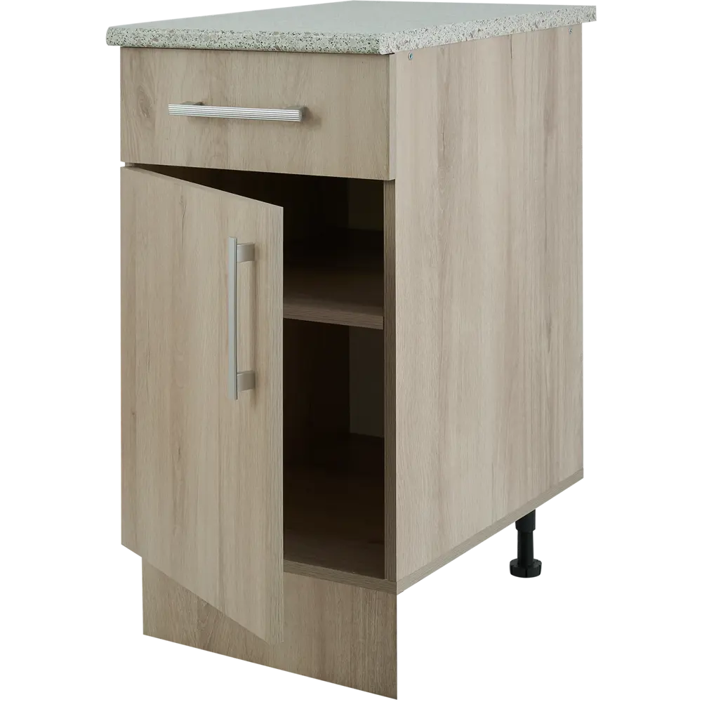 Напольный шкаф Кантри 60x40x85.2 см ЛДСП цвет бежевый Santreyd STLM-2205417 - Вид №2