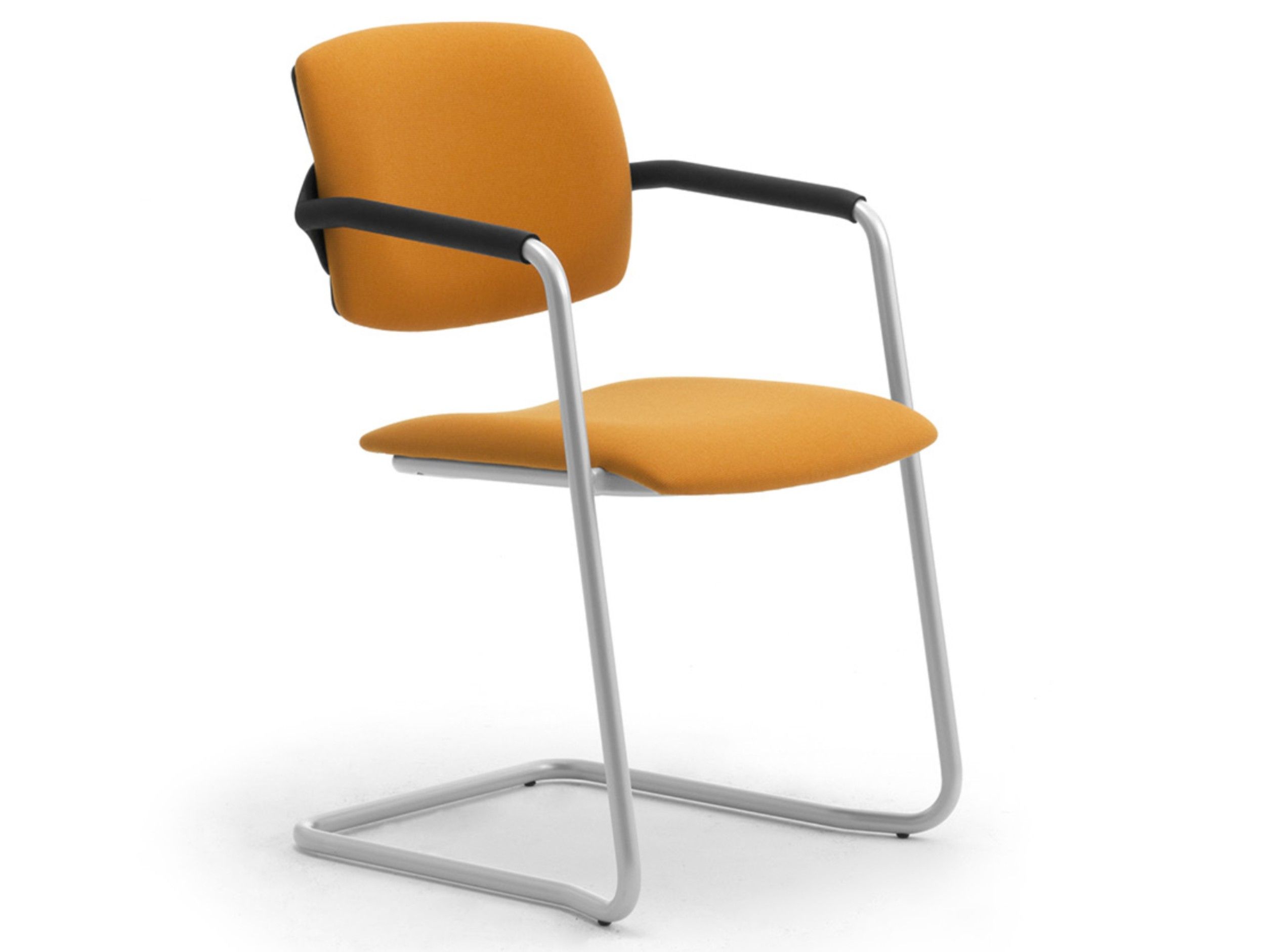 Стальной и тканевый консольный стул Leyform Laila ARCH-00043399