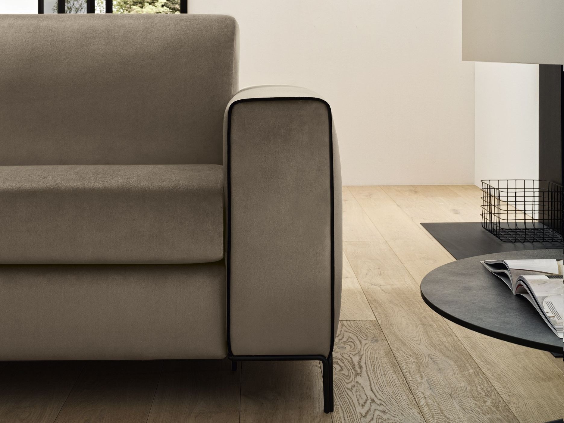 Двуспальный диван-кровать из ткани Felis Day &amp ARCH-00104545 - Вид №4