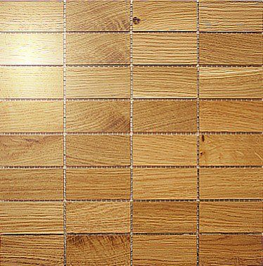 Мозаика и 3D панели из дерева Da Vinci Мозаика 8x4 002 Дуб Селект (Гладкая) 288х288 мм 1301100002 - Вид №1