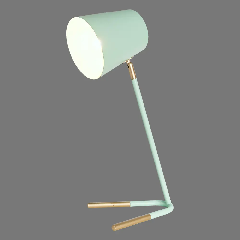 Настольная лампа Skora Green L1159P, цвет бирюзовый LAMPLANDIA STLM-2092322 - Вид №3
