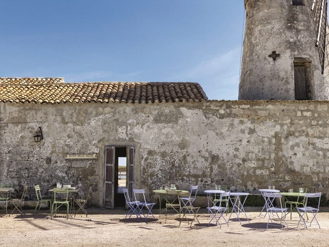 Окрашенный металлический складной садовый стол Ethimo ARCH-00052602 - Вид №4