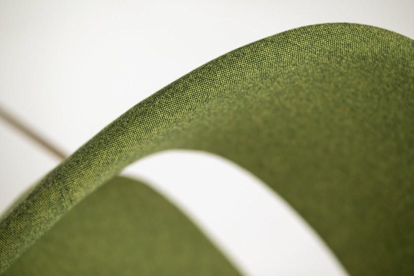 arrmet Санный стул с обивкой из ткани Kabira sun-id-1477607 - Вид №7