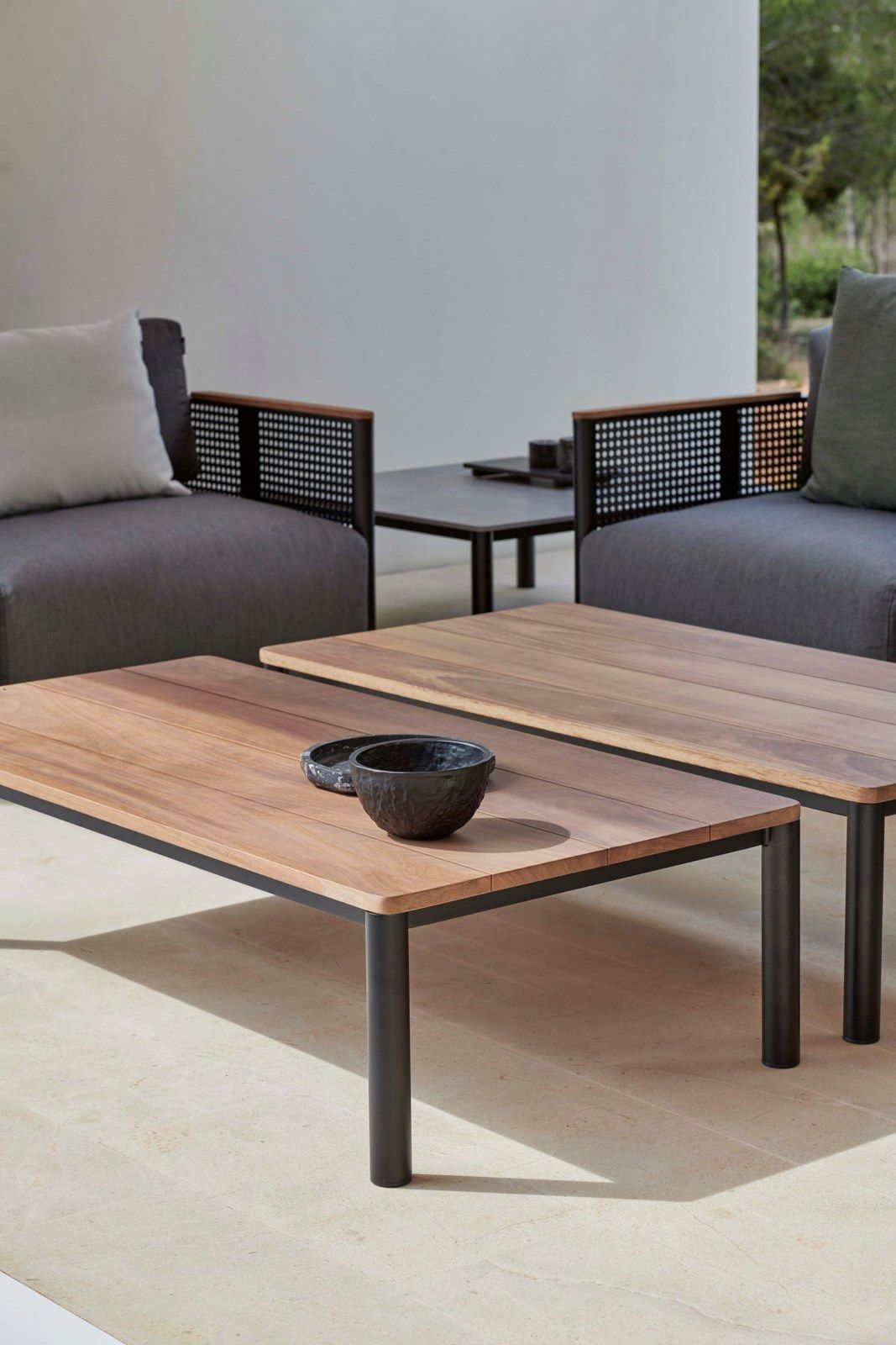 Термокрытая ткань и алюминиевый садовый диван GANDIABLASCO Bosc ARCH-00072845 - Вид №15