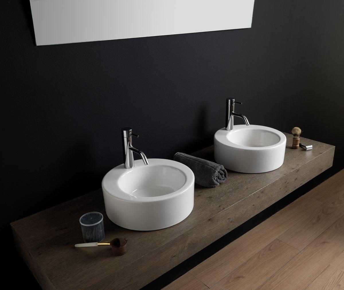 RILAV23 Накладная раковина на столешницу GSG CERAMIC Like - Вид №1