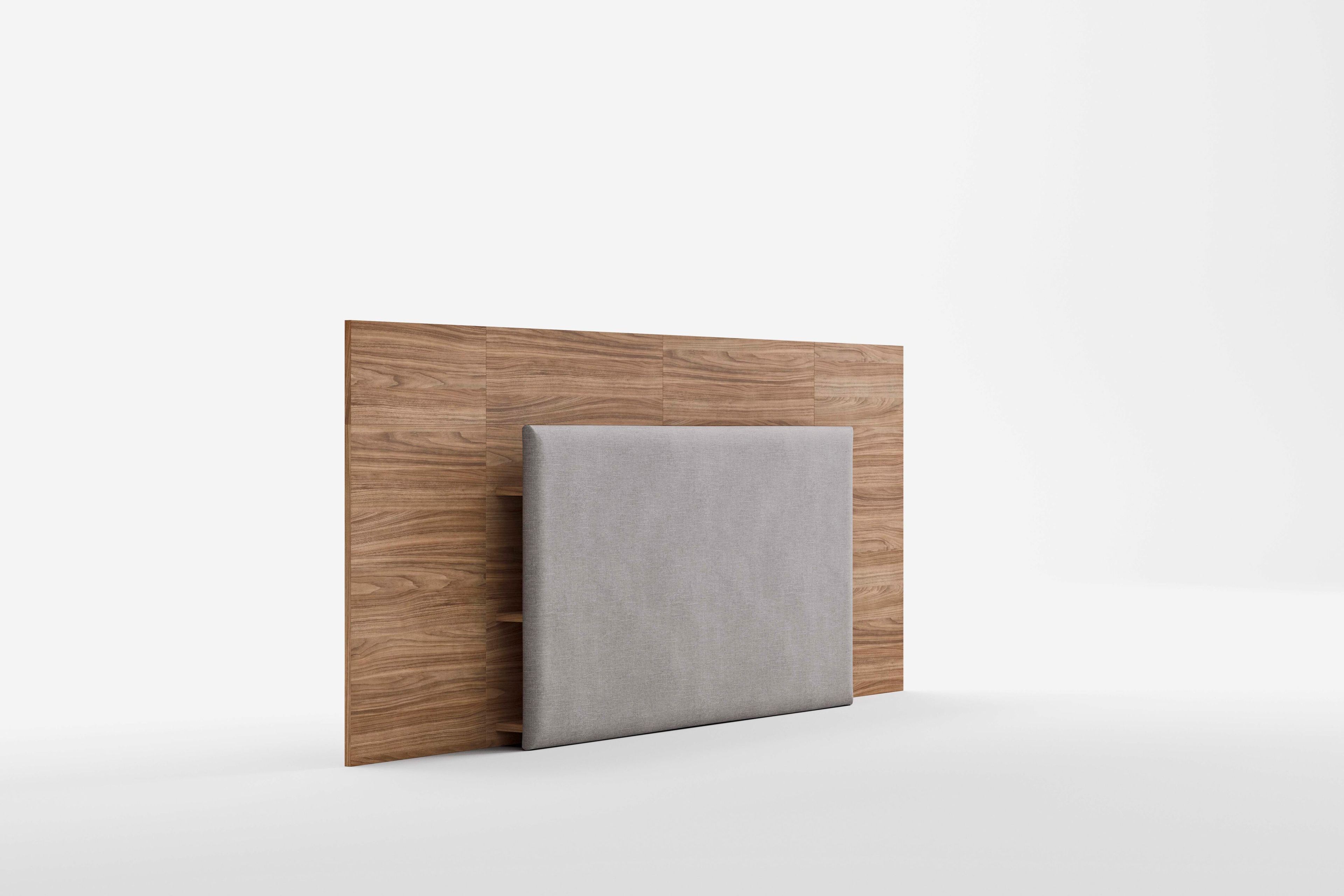 Высокое изголовье для двуспальной кровати со встроенными тумбочками Alf DaFrè SUITE SYSTEM 2 ARCH-00143538 - Вид №33