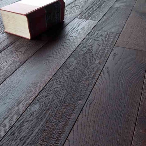 Массивная доска Magestik floor С покрытием Термо Дуб Селект с брашью (Текстурированная) 400-1800х125 мм MGK Magestic floor 2600300222 - Вид №2