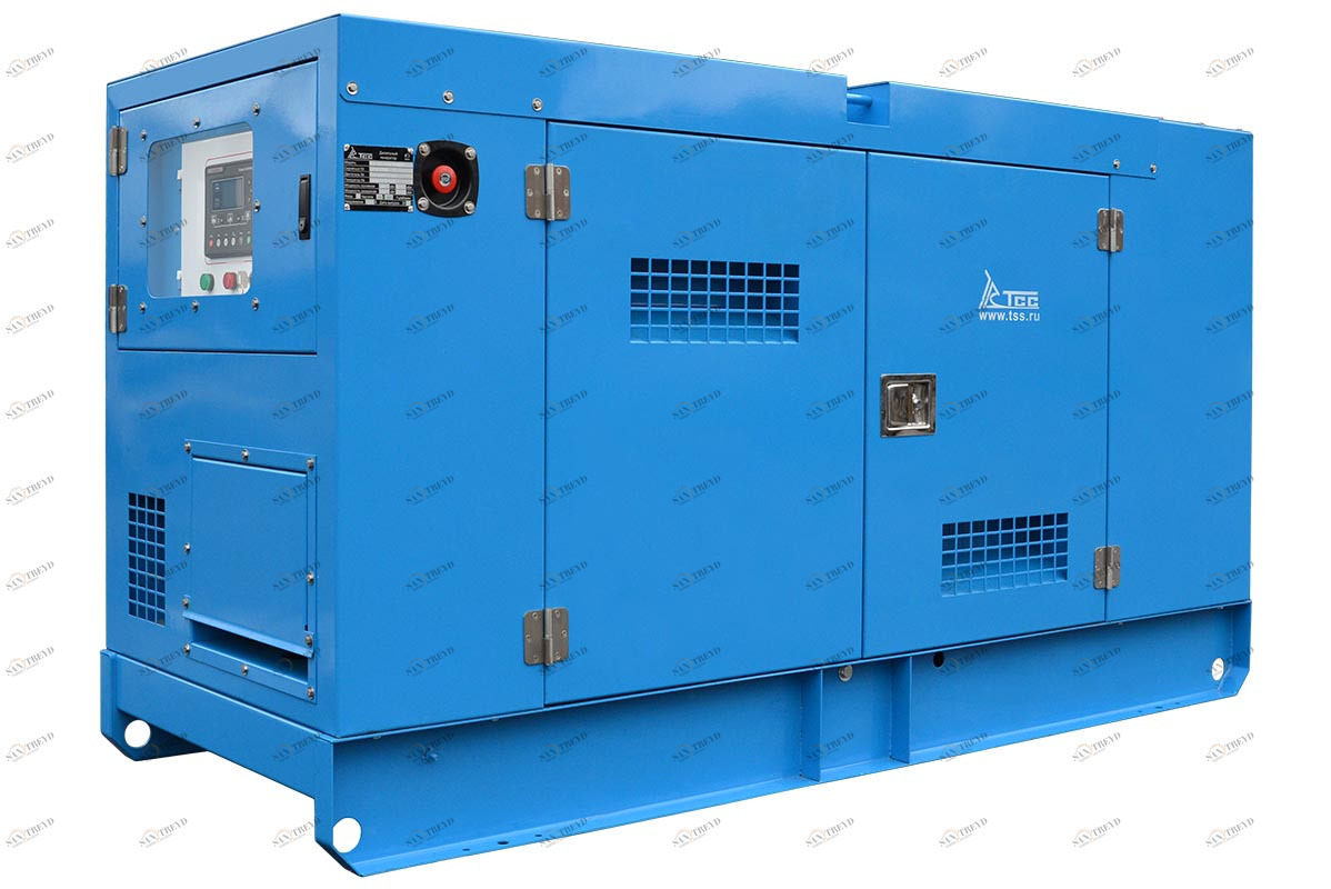 Дизельный генератор ТСС АД-32С-Т400-1РКМ5 в шумозащитном кожухе sun-id-1034959