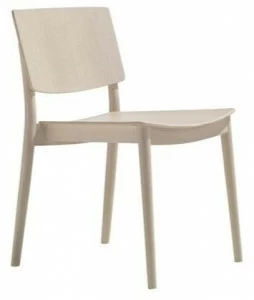 Andreu World Штабелируемый деревянный стул Happy Si0374