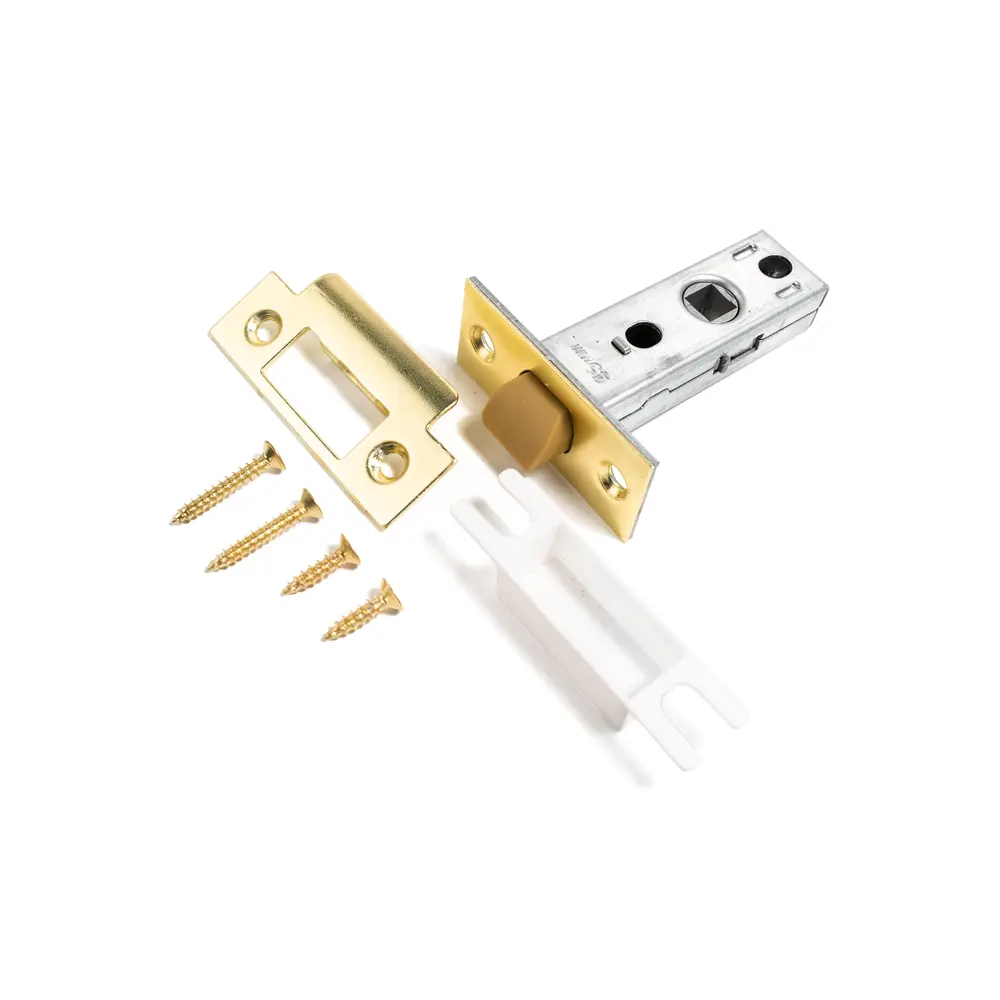 Защелка межкомнатная Palladium 400 70x20 мм сталь цвет золото STLM-2008197 - Вид №1