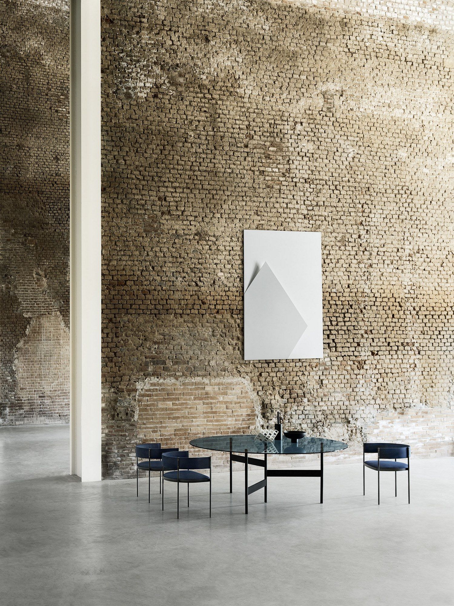 Кожаный стул с подлокотниками Living Divani эпоха ARCH-00046769 - Вид №6