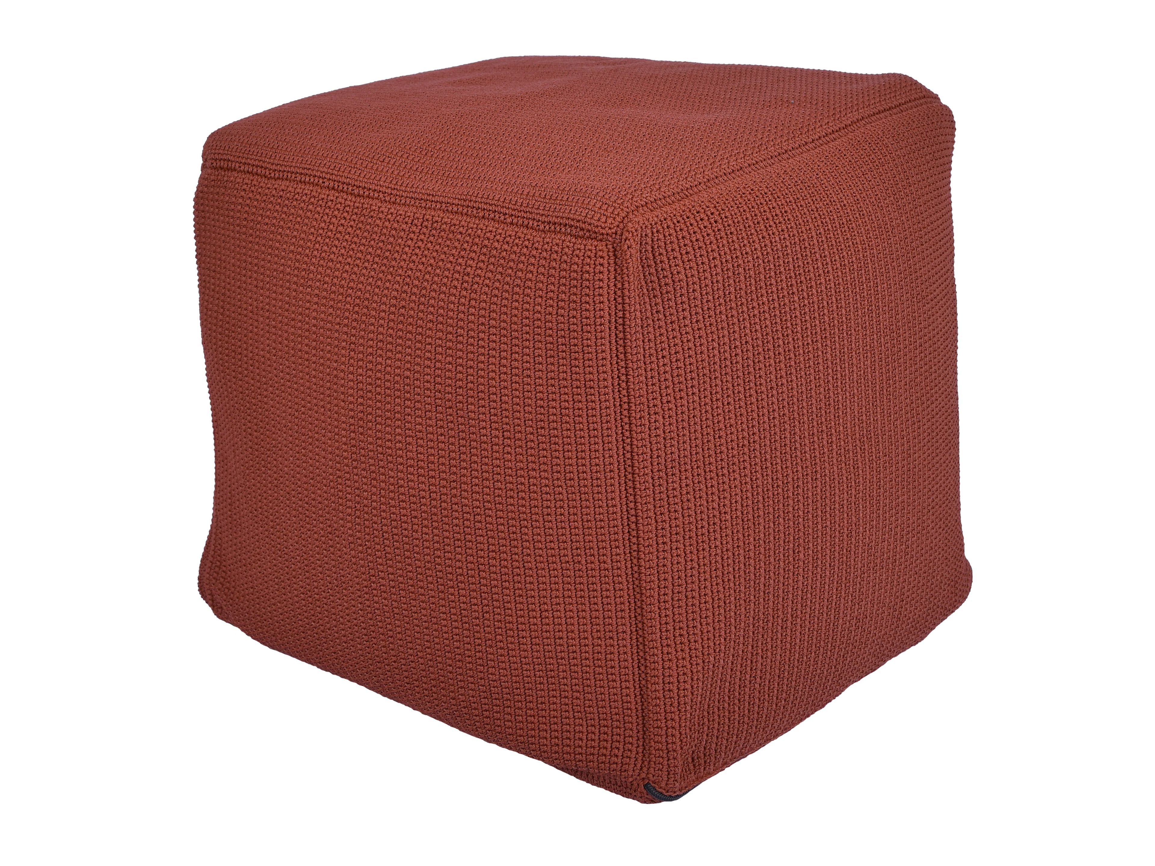 Квадратный садовый пуфик из веревки cbdesign Виареджо ARCH-00086752 - Вид №24