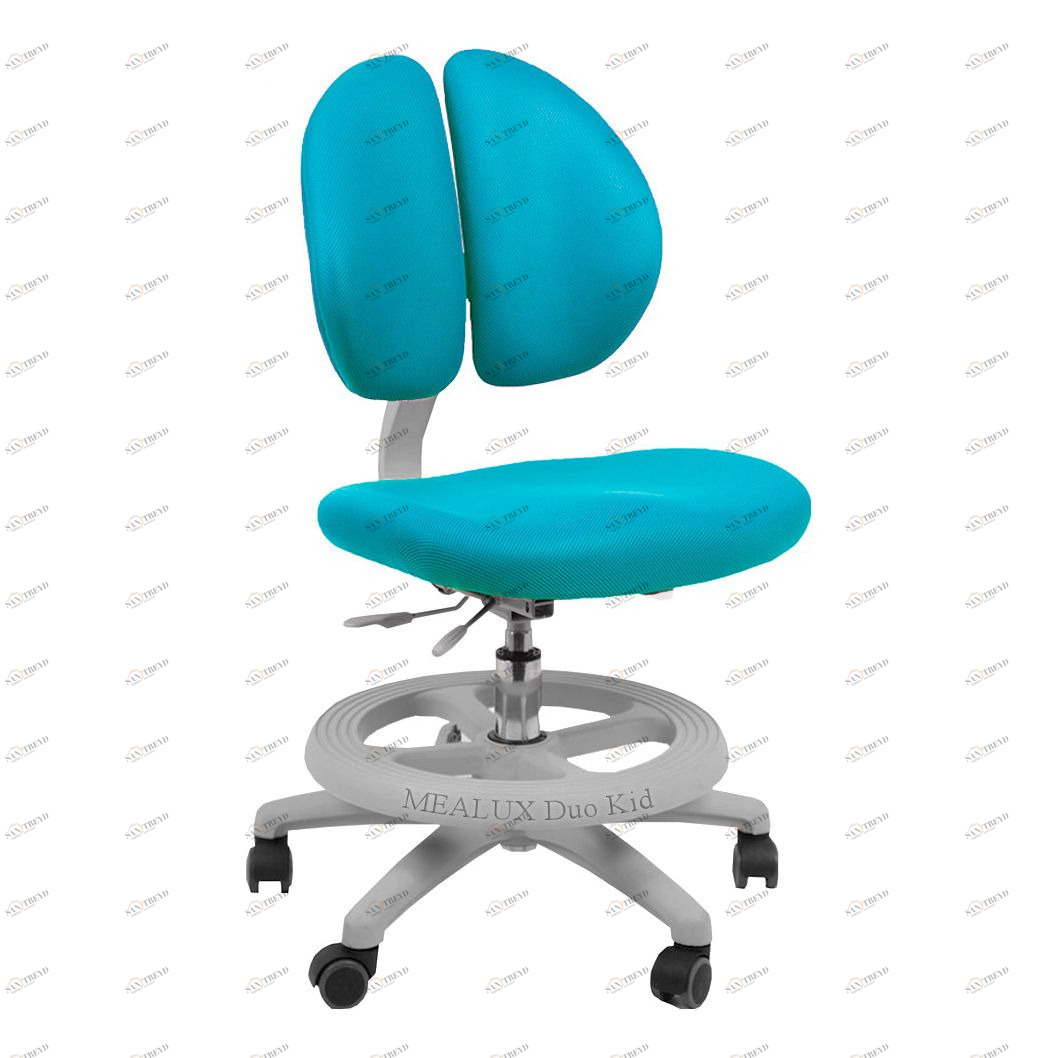 Кресло детское на колесиках голубое Duo-Kid Small MEALUX  00-3947279 Голубой Santreyd 