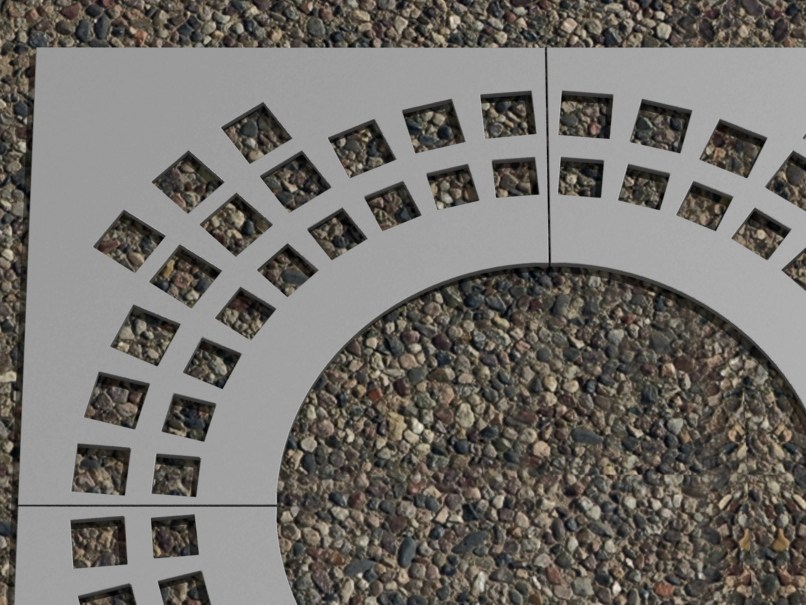 Quadrotti Details Lab23 Решетки для деревьев  - Вид №1