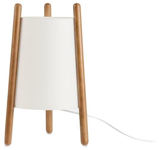 LEDS C4 Настольная лампа из дерева Woody 25-8106-14-14 - Вид №1