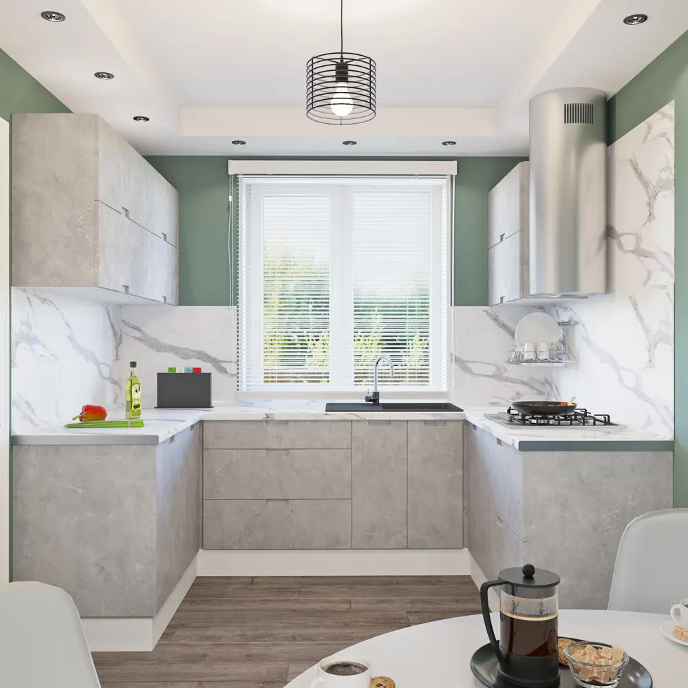 Дверь для шкафа Delinia «Берлин» 30x92 см, МДФ, цвет серый STLM-2197654 - Вид №6