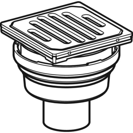 388.031.00.1 Трап Geberit Varino, вертикальный, d63 Geberit  - Вид №1