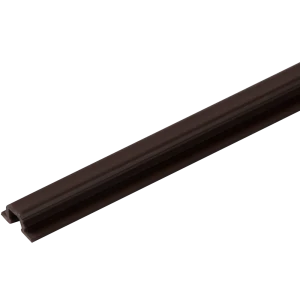 Профиль Elikor 103ШК для раздвижных дверей 2000 мм ПВХ цвет коричневый