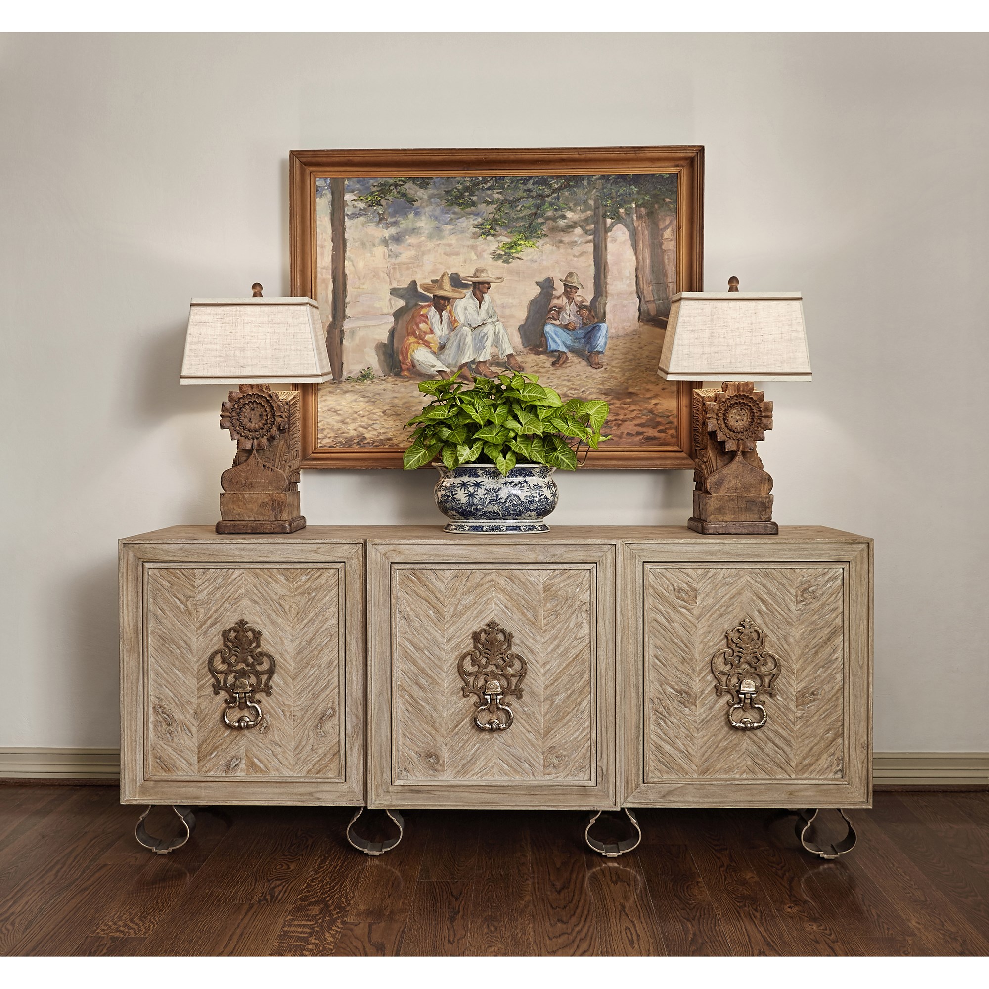 Серванты 07216-630-001 Santa Cruz Multi-Use Cabinet Ambella  - Вид №1