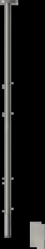 Электронный миксер 54124 239 Gessi Gessi316 ПОЧИЩЕННАЯ ЩЕТКОЙ СТАЛЬ
