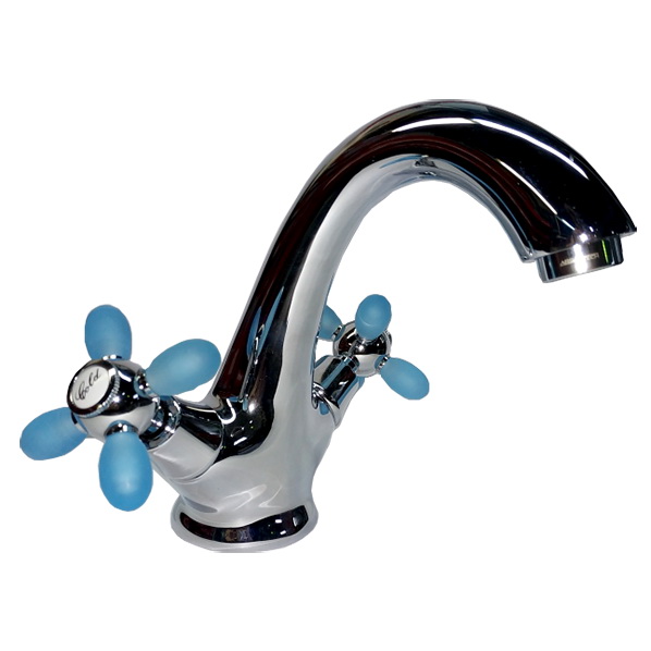 042-G SPECTRUM blue  Смеситель для умывальника  ARGO kran 