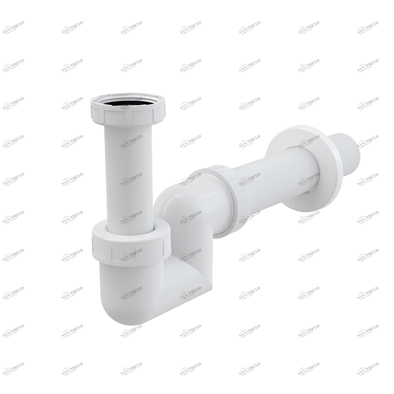 Сифон для умывальника и биде DN40 пластик ALCAPLAST A45FDN40