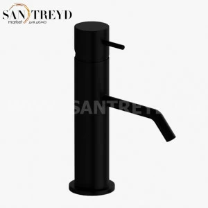 922631 Смеситель на раковину без донного клапана, цвет Черный бархат Kerasan Nolita Италия