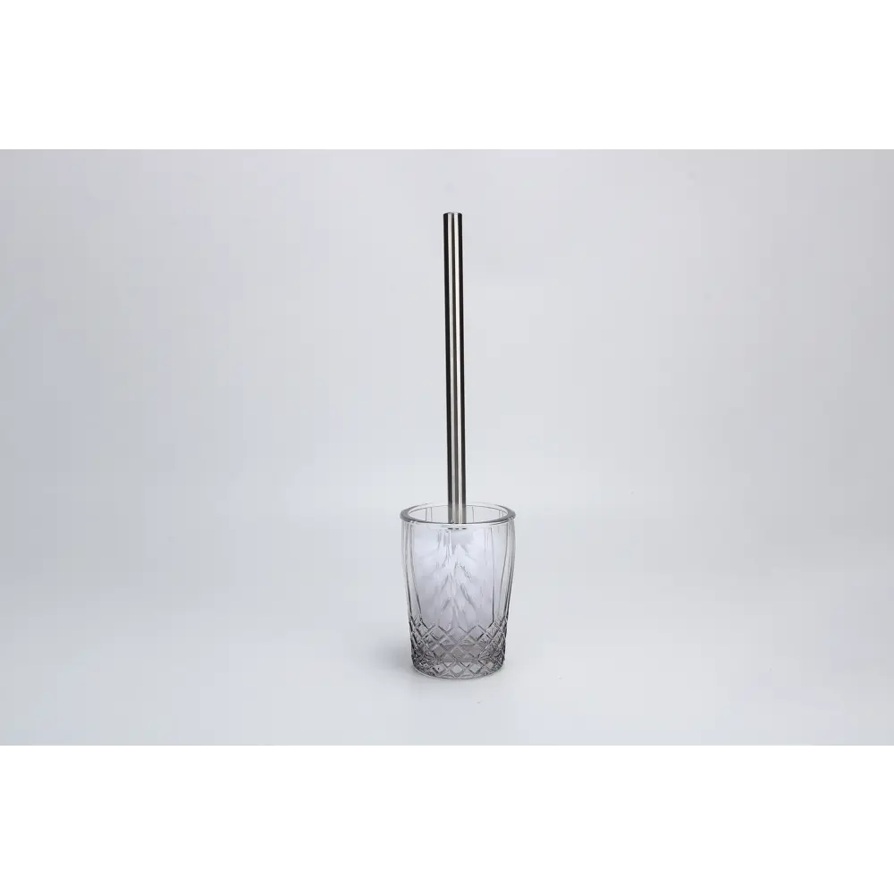 Ершик для унитаза PROFFI HOME Gray Crystal с держателем 89381132 STLM-1575135