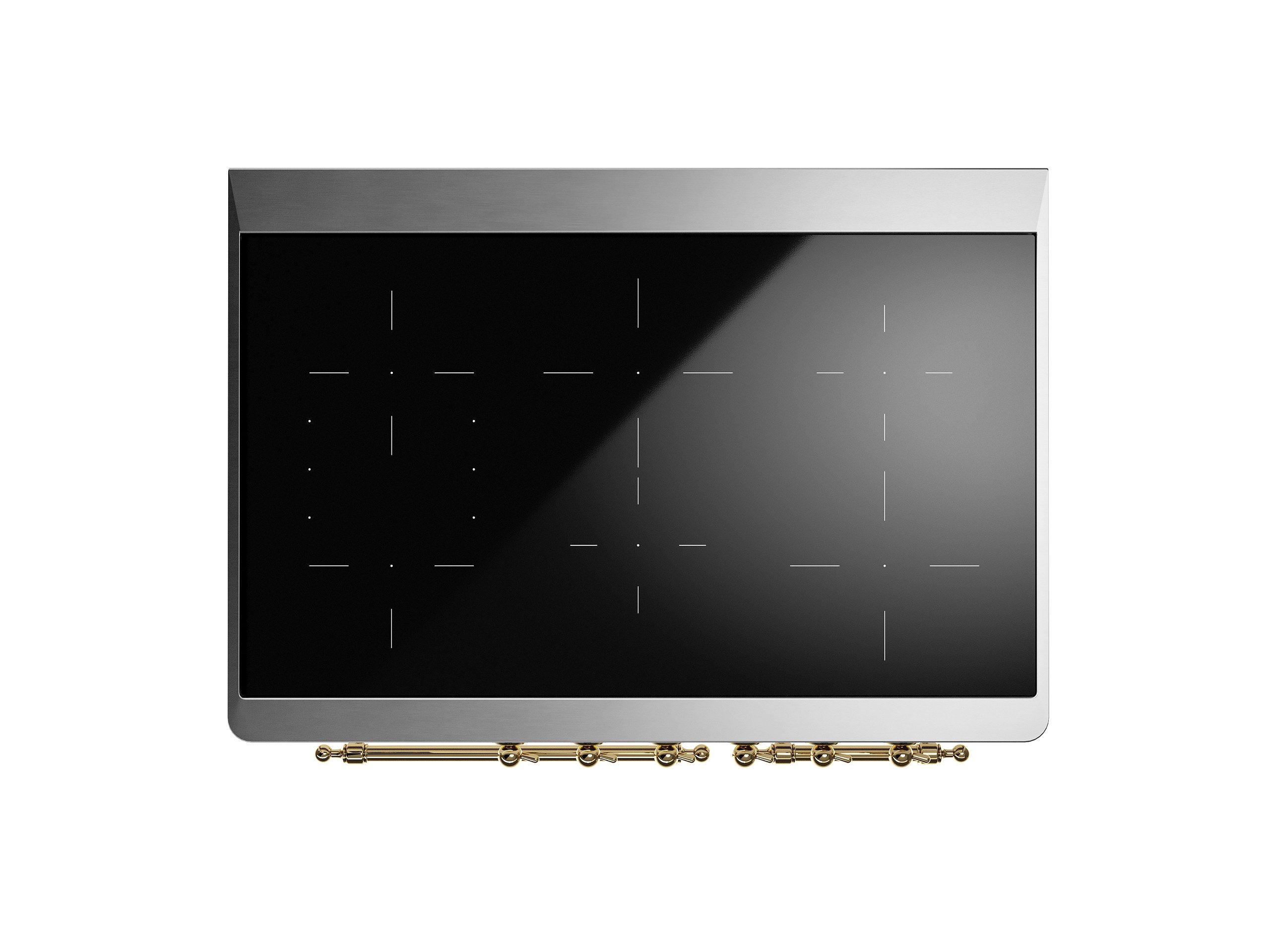 Стальная отдельно стоящая кухня с индукционной плитой Ilve Majestic ARCH-00074353 - Вид №1