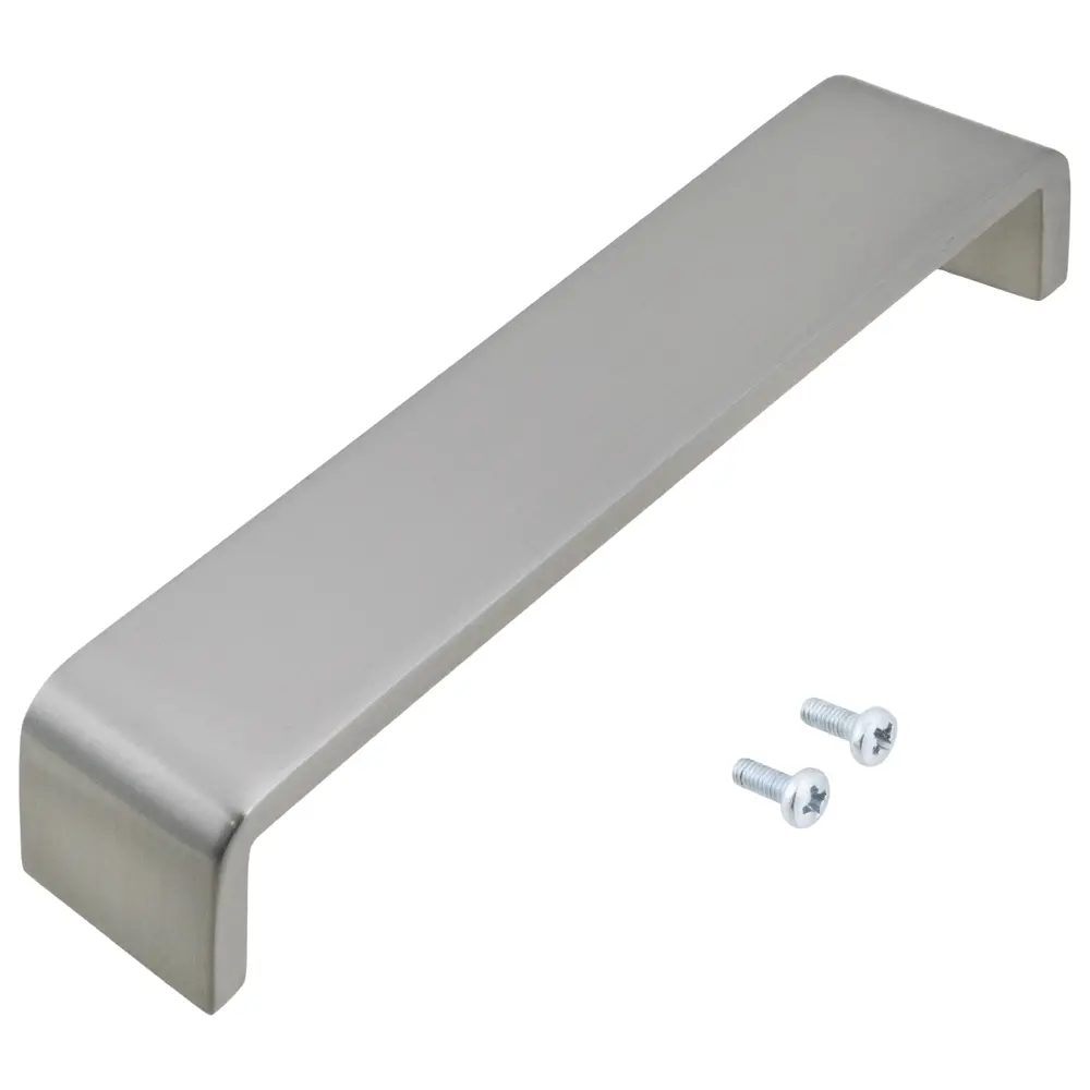 Мебельная ручка-скоба Jet 158 160 мм алюминий никель STLM-2149502 - Вид №1