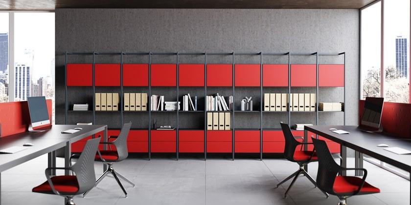 Steelbox by Metalway Модульный стенной книжный шкаф sun-id-1347128 - Вид №16