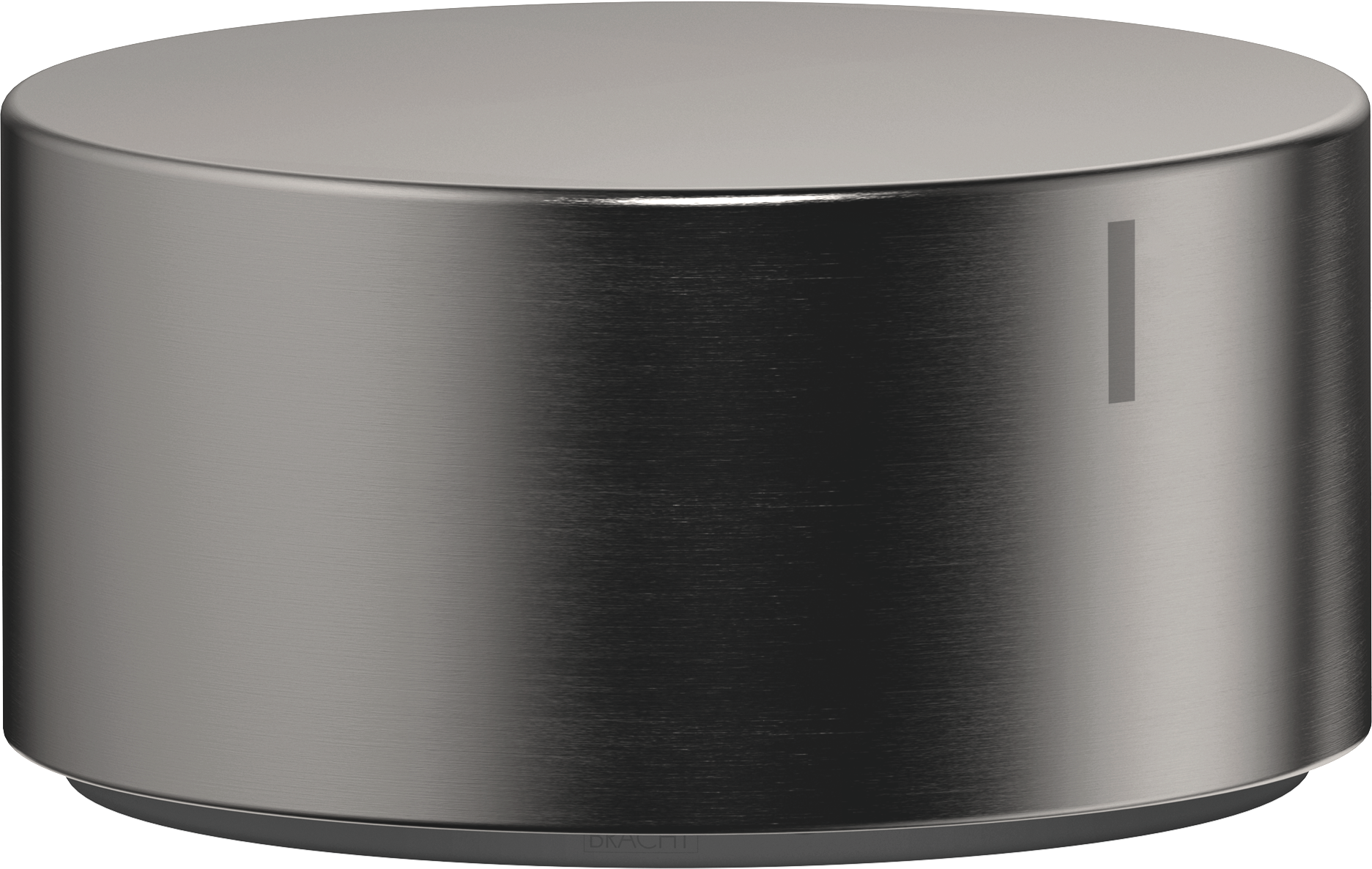 Клапан палубы с закрытием против часовой стрелки в горячем состоянии — матовая темная платина