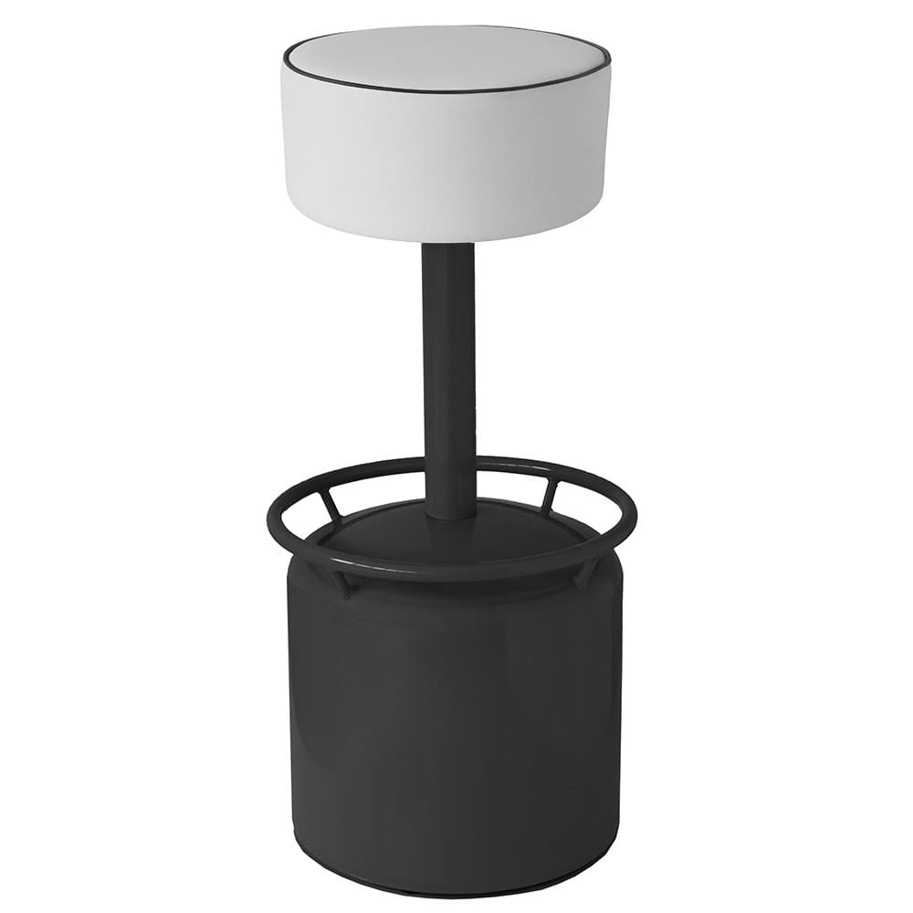 Железный стул с мягким сиденьем Vela Arredamenti Botero ARCH-00063859