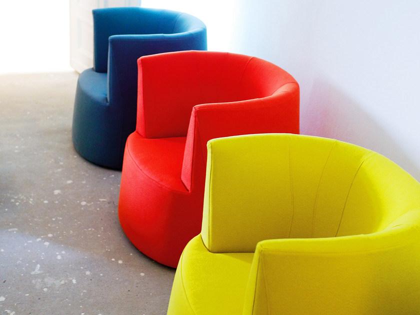 brühl Кресло из ткани с подлокотниками Powder sun-id-1360743 - Вид №1