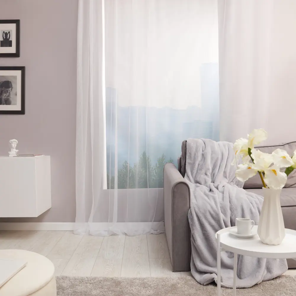 Тюль Santreyd Мишель: воздушная легкость для ваших окон 84589255 STLM-0052526