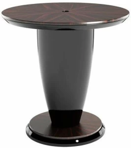 Capital Collection Круглый деревянный журнальный столик Kong