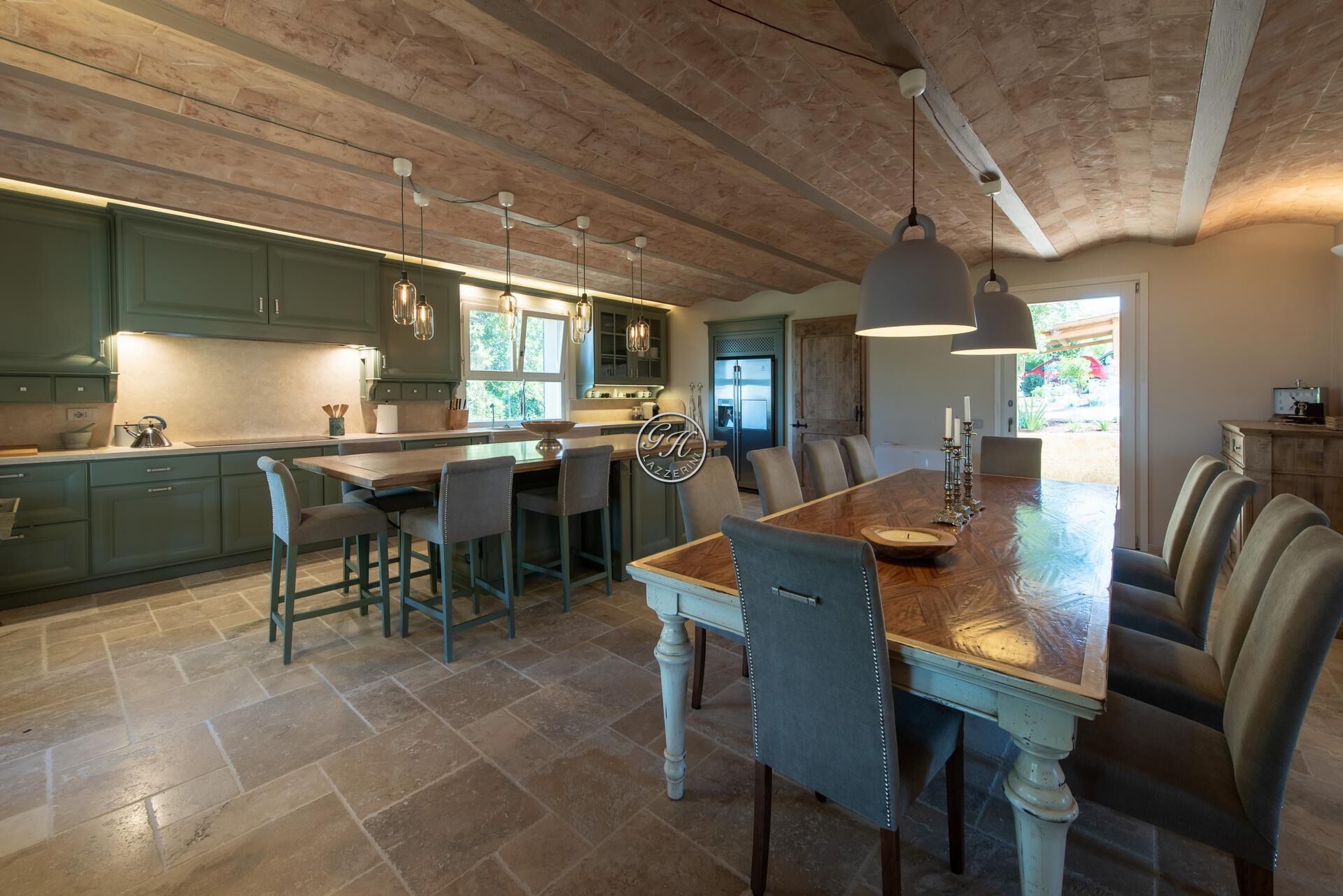 Кухня с островом на заказ GH LAZZERINI Cucina 22 ARCH-00125854 - Вид №1