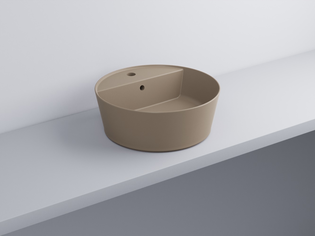 HALAT45-AN Раковина круглый Handy ø45 одно отверстие под смеситель cielo Le Bacinelle Ceramica Cielo