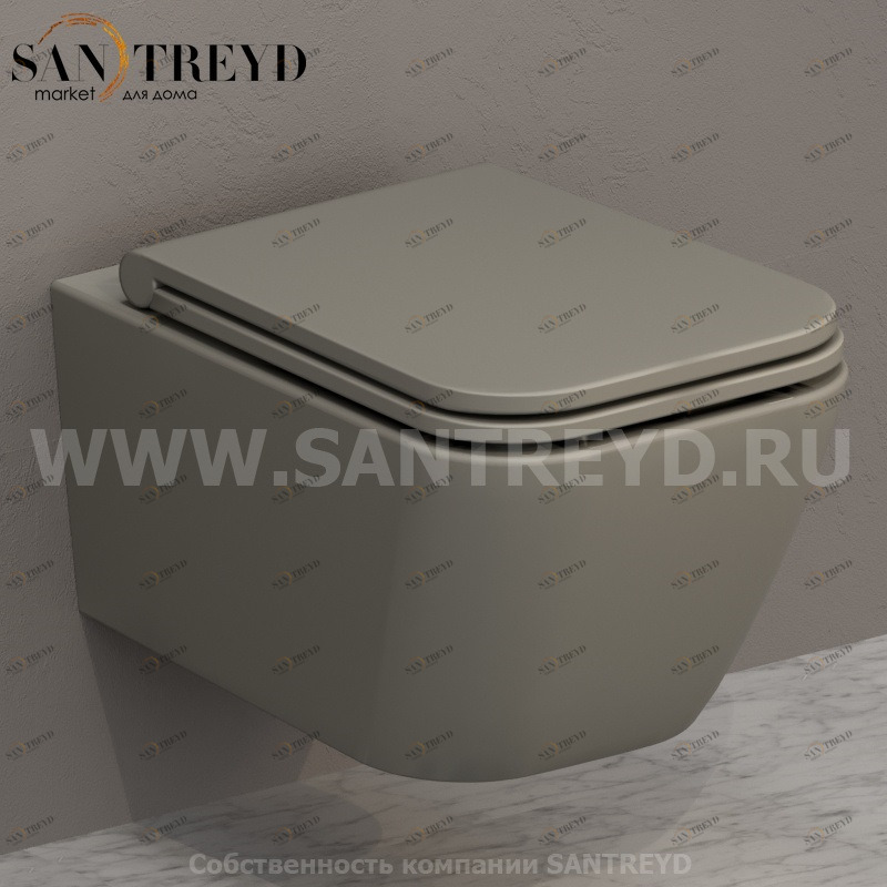 STS05CC Подвесной унитаз настенный Белый Ceramica Globo STONE Италия