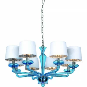 Подвесная люстра Divinare Veneto 1155/04 LM-8 DIVINARE ДИЗАЙНЕРСКИЕ, VENETO 075005 Белый