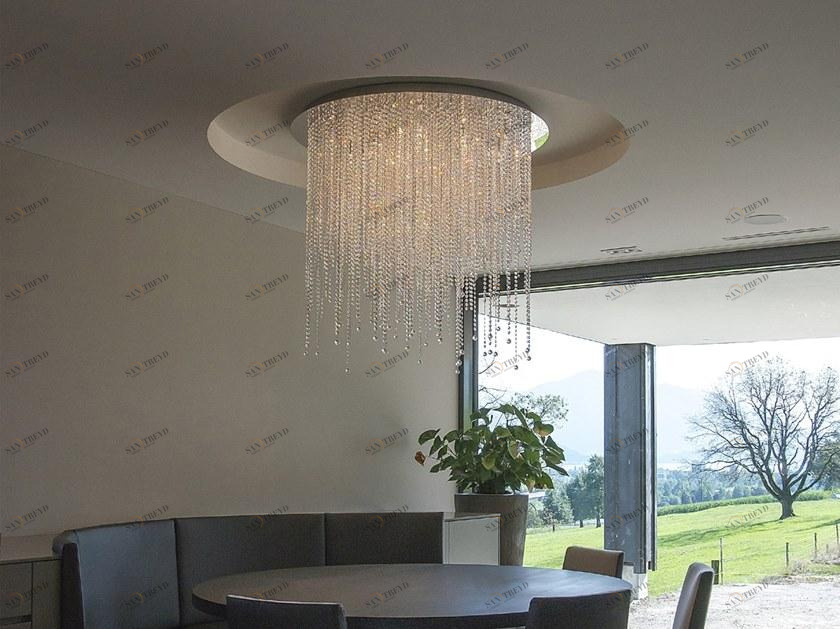 ILFARI Потолочный светильник из металла с кристаллами swarovski® Ice fall sun-id-1476854