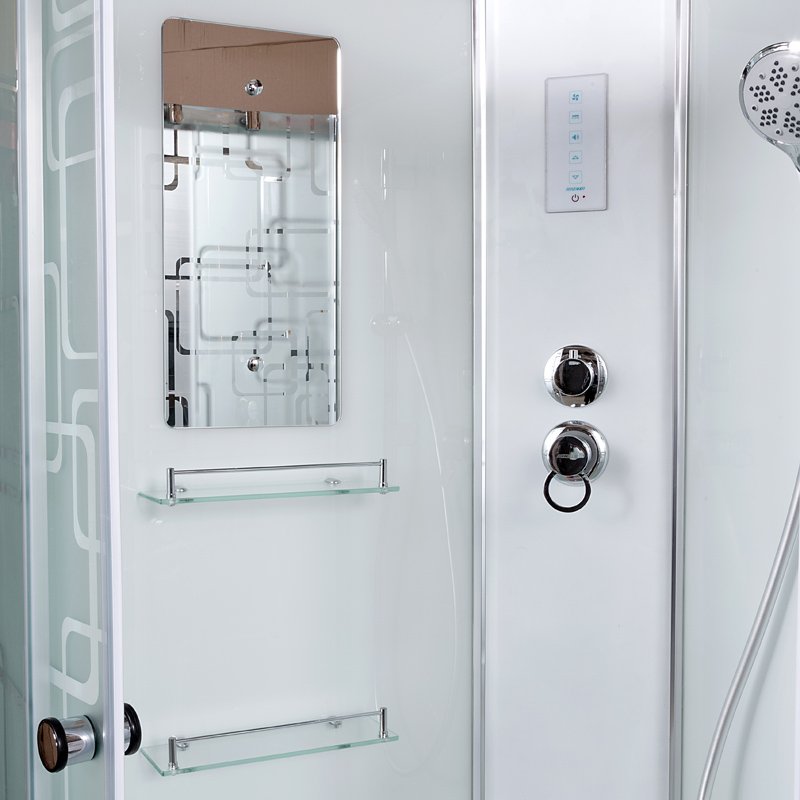 ЕМ2712 R N LED с гм. Душевая кабина DETO Серия ЕМ ЕМ4590 LED - Вид №21