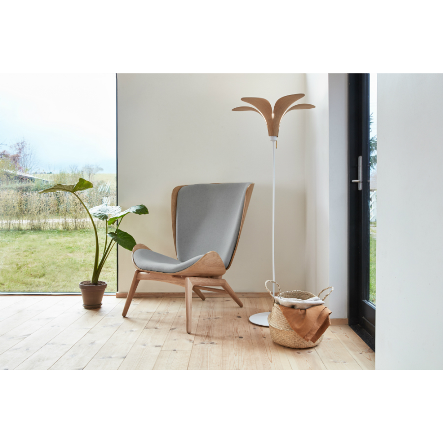 4035 Торшер-основание champagne white (Д- 38, В-140 cm) 1,5 m. pvc провод с вилкой UMAGE  - Вид №8