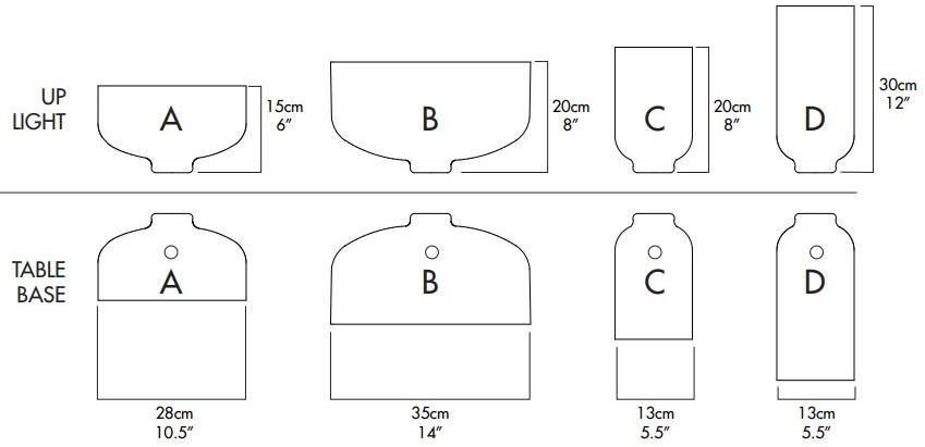 Настольная лампа из алюминия Spotlight volumes Santreyd sun-id-1504592 - Вид №7